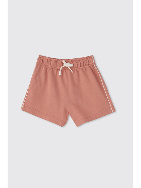 Panço Kız Çocuk Örme Pembe Şort - S000510489-20024