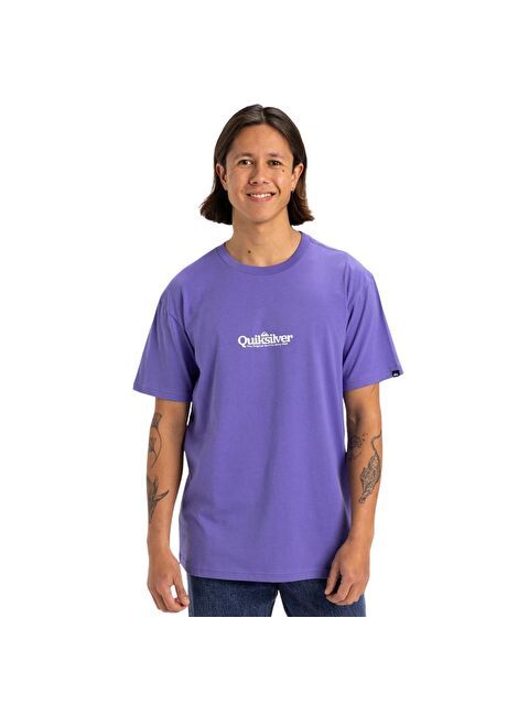 Quiksilver Fineline Erkek Mor Tişört - S000489491-20042