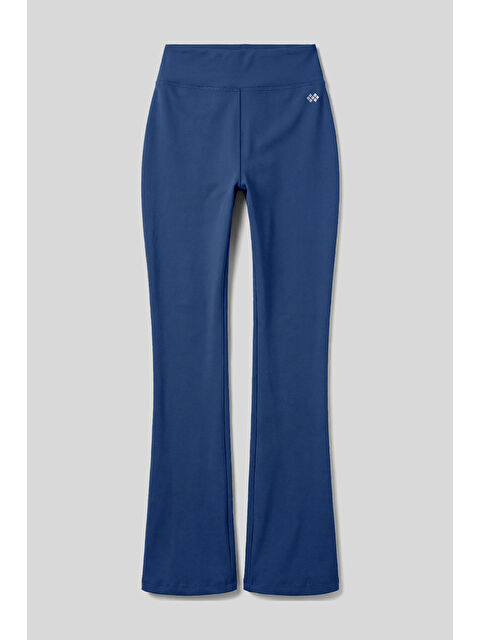 Tommylife Parlament Esnek Yüksek Bel Spor Performans Kadın İspanyol Paça Kadın Tayt - 94686