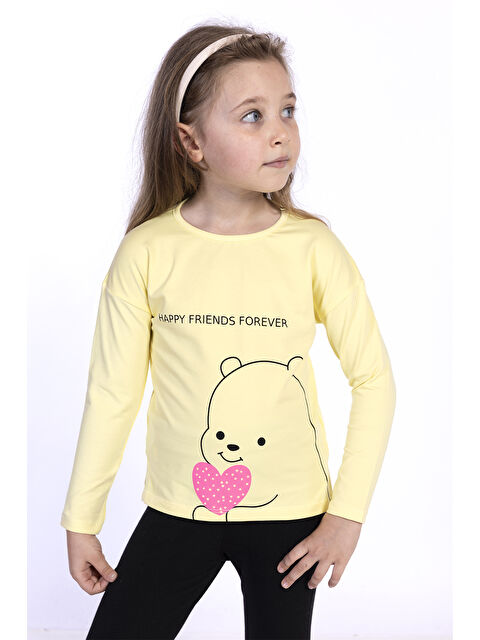 Toontoykids Kız Çocuk Baskılı Tişört - S000500969-20072