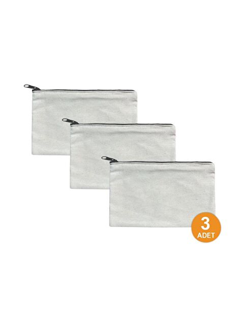 Bagg 3'lü Baskısız Kalemlik | 20x12cm - S000352371-19966