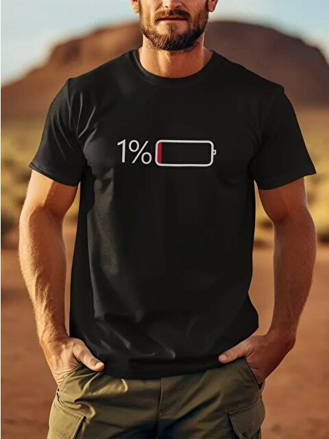 Jane's Baskılı Oversize Bisiklet Yaka T-shirt - Siyah - S000528596-19351