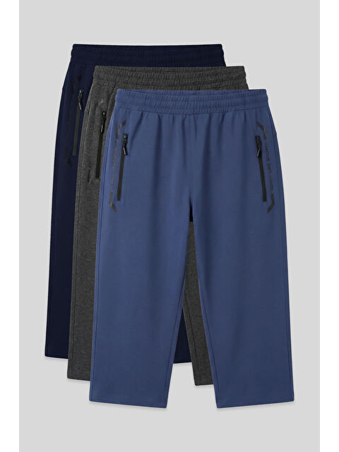 Tommylife Standart Kalıp 3'lü Paket Erkek Kapri - 83091 - S000517964-37350