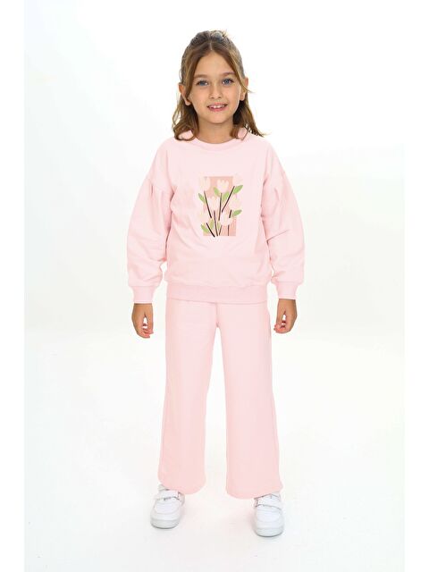 Toontoykids Kız Çocuk Baskılı Eşofman Takım - S000325016-7152