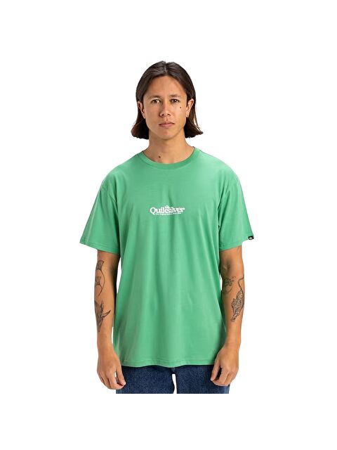 Quiksilver Fineline Erkek Yeşil Tişört - S000489491-18194