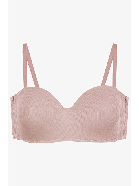 Koza İç Giyim Kadın Dolgusuz Pamuklu Fitilli Straplez Sütyen - S000290860-19966