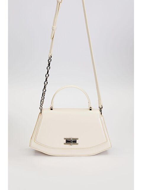 LEVİDOR Premium Bej Kadın Omuz Çantası 930447