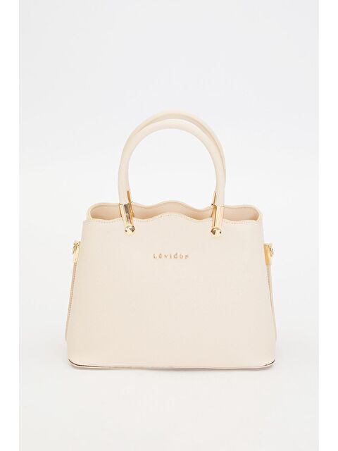 LEVİDOR Krem Kadın Omuz Çantası 930514