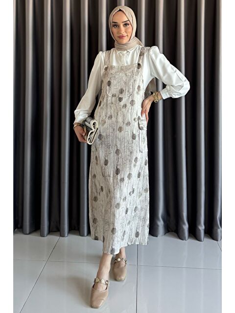 Julude Tesettür Gömlek Salopet İkili Takım - S000399787-25636