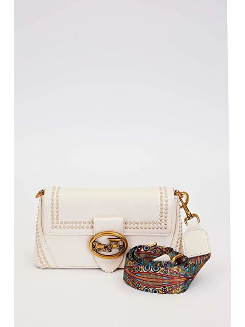 LEVİDOR Premium Krem Kadın Omuz Çantası 930575