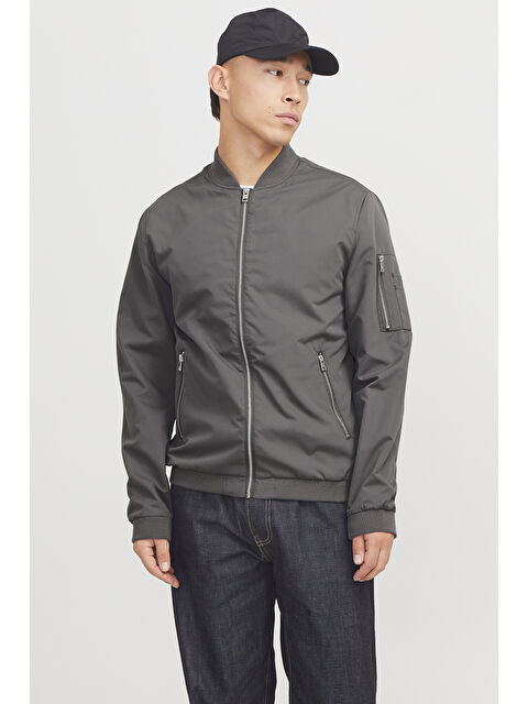 Jack & Jones Jjerush Fermuarlı Suya Dayanıklı Bomber Erkek Mont 12165203 - S000225956-29351