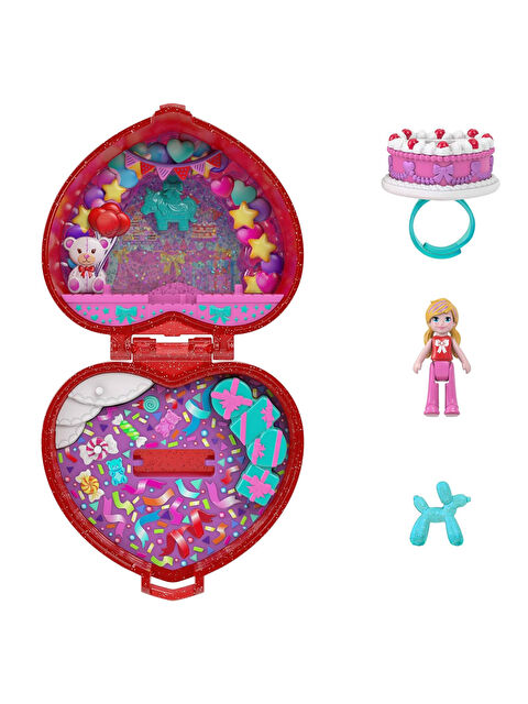 Polly Pocket Mattel 80. Yıl Yüzük Kutusu JGK21