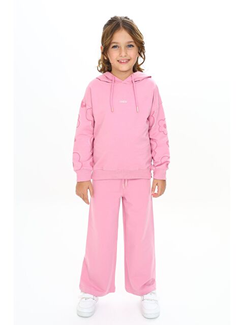 Toontoykids Kız Çocuk Kapüşonlu Eşofman Takım - S000324986-20028