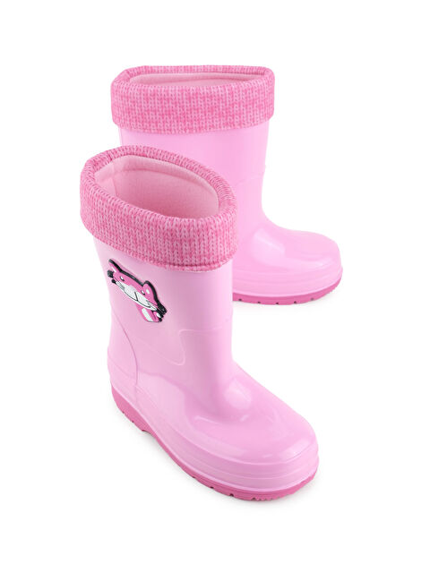 Gezer Kız Çocuk Kışlık PVC İçi Sıcak Astarlı Su Geçirmez Yağmur Bot Çizme - S000289270-20024