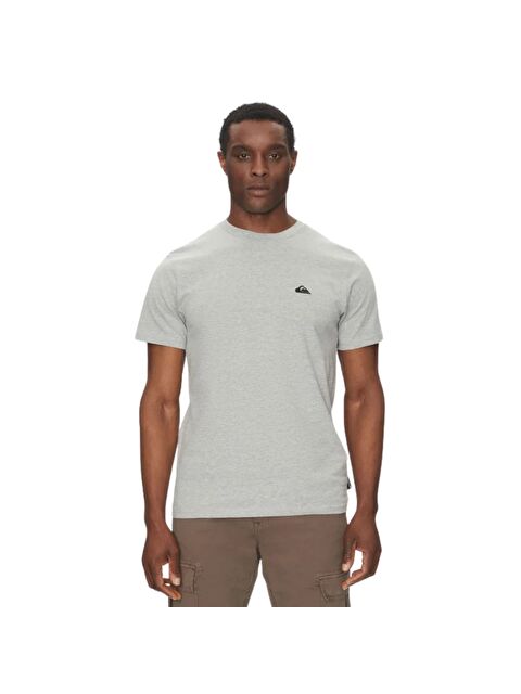 Quiksilver Basic Young Erkek Gri Tişört - S000489508-20600