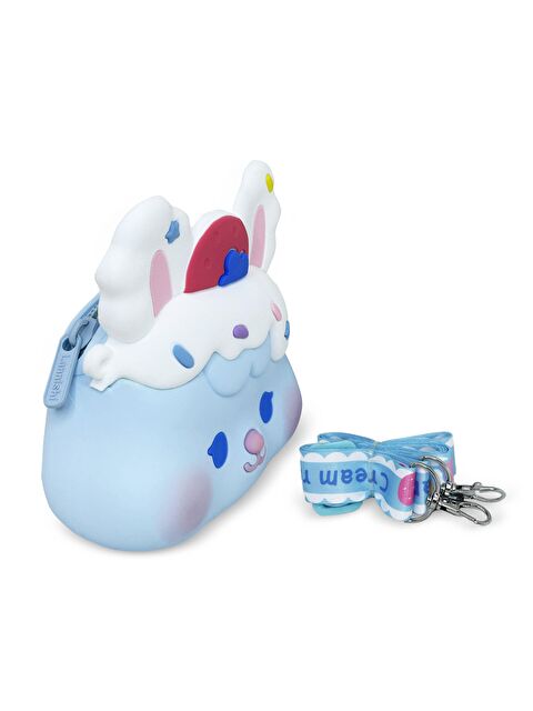 Ogi Mogi Toys Silikon Mavi Tavşan Omuz Çantası