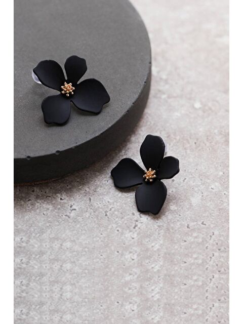 New Obsessions Zarif Çiçekli Çivi Küpe - S000182407-19351