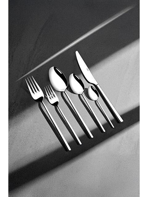 Nehir Gloria Sade 12 Kişilik 72 Parça Kutulu Çatal Kaşık Bıçak Takımı - S000492546-18105