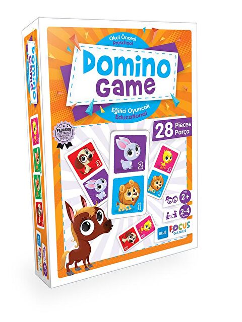 Blue Focus Domino Game - S000067151-23173