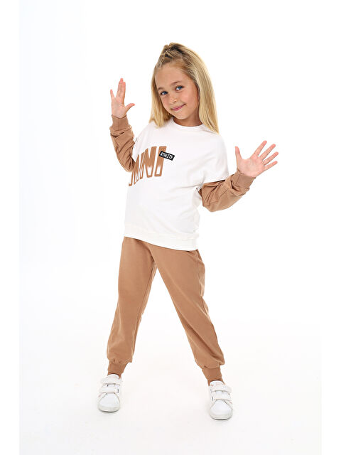 Toontoykids Kız Çocuk Baskılı Eşofman Takım - S000324987-19413