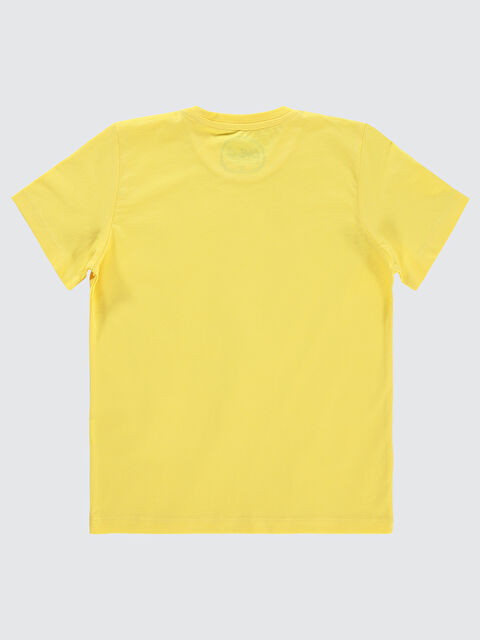 Civil Boys Erkek Çocuk Tişört 10-13 Yaş Sarı
