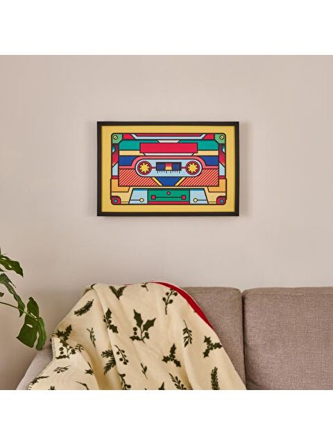 Evidea Deco Kaset Pano Tablo - Renkli - 40x60 cm - S000366968-23173