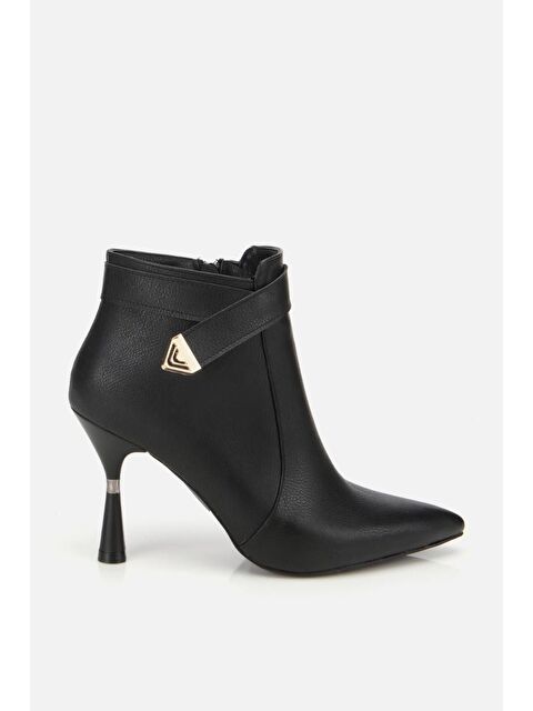 Yaya By Hotiç Kadın Siyah İnce Topuklu Bot - S000509043-19351