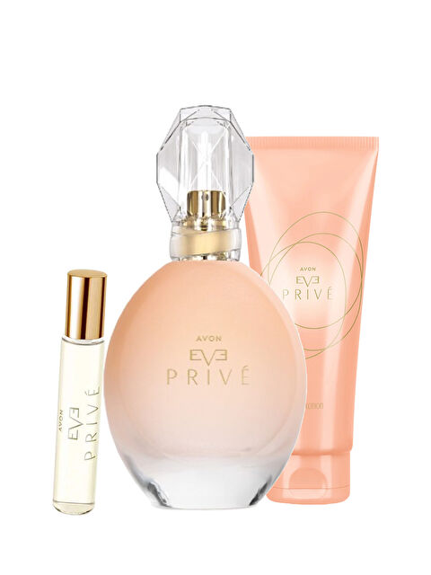AVON Eve Prive Kadın Parfüm 50+10 ve Vücut Losyonu Paketi - S000333951-10231