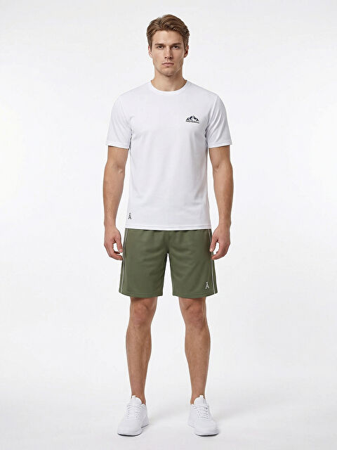 ORENDAHİLL ORENDAHILL Erkek Spor Şort Hızlı Kuruyan Esnek Regular Fit Trim Biyeli Activewear - S000504228-18547