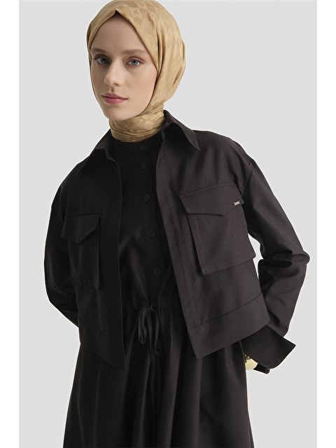 ARMİNE Ceketli Elbise Takım Siyah - S000512216-19351