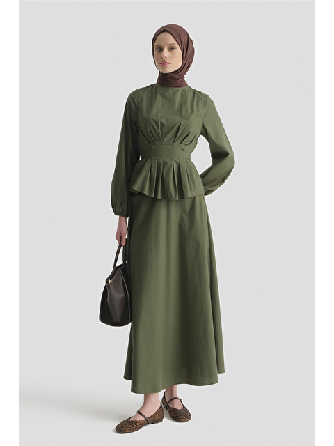 ARMİNE Bağlama Detaylı Takım Haki - S000512218-18547