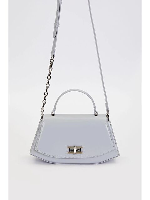 LEVİDOR Premium Açık Mavi Kadın Omuz Çantası 930447