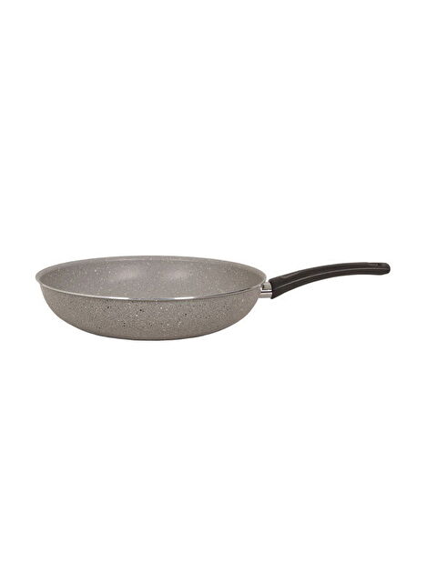 Mehtap Wok Tava - Gri - 30 cm