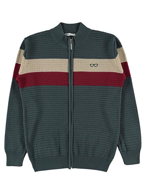 Civil Boys Çizgi Desenli Armalı 10-13 Yaş Hırka - S000475019-29666