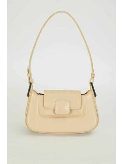 Remsa Levidor Çift Askılı Sert Deri Çanta 930657 Bej