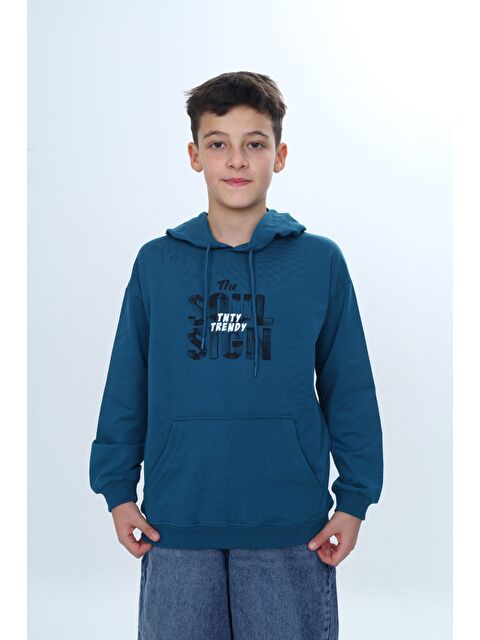 Toontoykids Erkek Çocuk Tnty Trendy Yazı Baskılı Sweatshirt - S000497572-37399