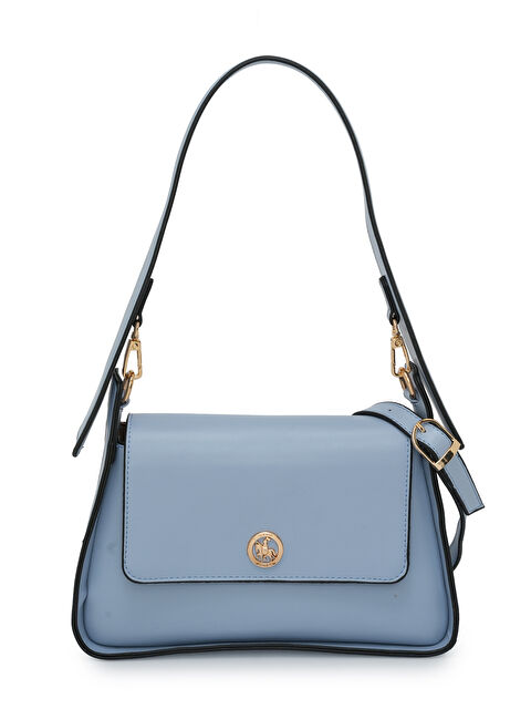 David Jones Logo Kapaklı Kadın Omuz Çantası DJ364 - S000472568-17234