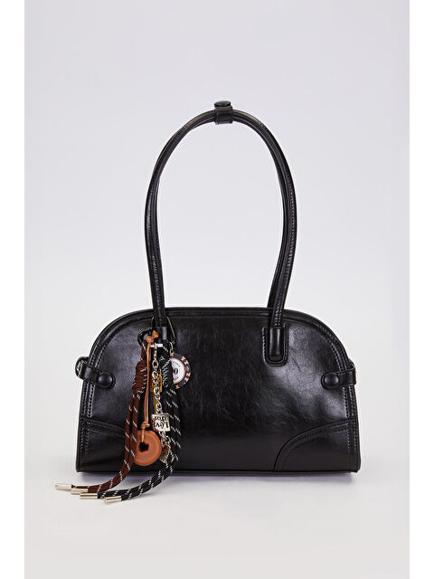 Remsa Charm Detay Askılı Premium Çanta 930300 Siyah