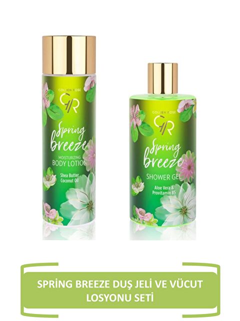 GOLDEN ROSE Spring Breeze Duş Jeli Ve Vücut Losyonu Seti
