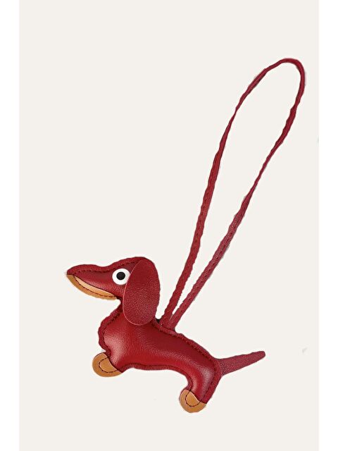 New Obsessions Deri Sosis Köpek Anahtarlık Çanta Süsü - S000323965-19951