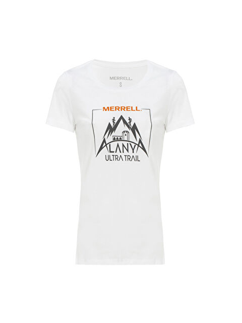 Merrell Trail Kadın Beyaz Tişört - S000440330-20063