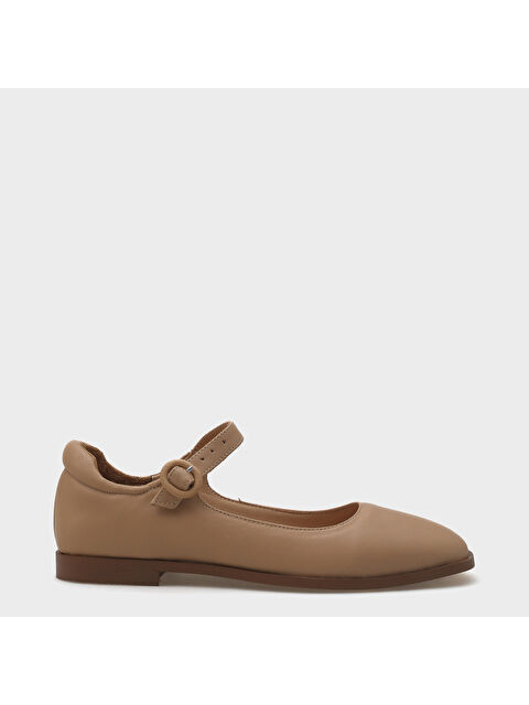 Capone Outfitters Beth Hakiki Deri Mary Jane Kadın Ayakkabı - S000474686-26411