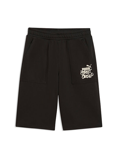 Puma Mid 90s Relaxed Long Erkek Çocuk Siyah Şort - S000513392-19351