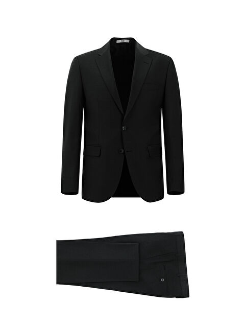 Kiğılı Regular Fit Yünlü Klasik Takım Elbise