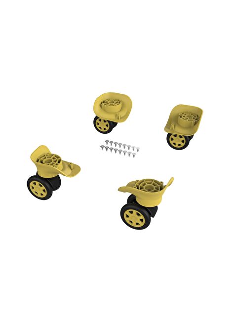 Keo Plus ABS Valiz Tekerleği Çift Teker Sarı Renk - S000420835-20072