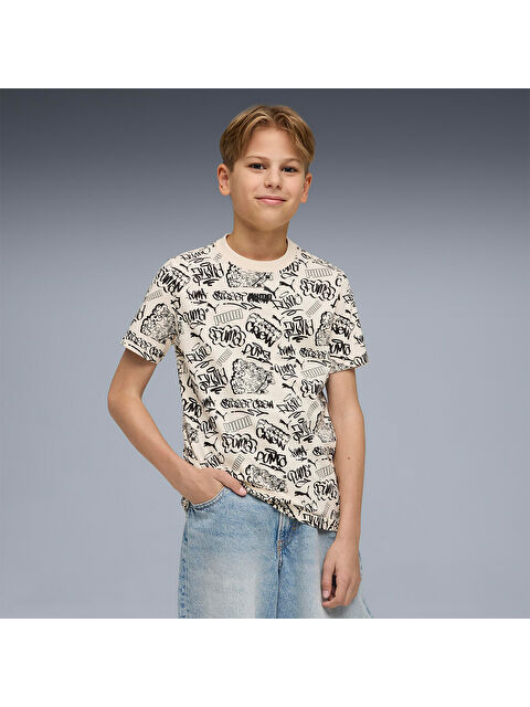 Puma Mid 90s Aop Erkek Çocuk Tişört - S000513393-23173