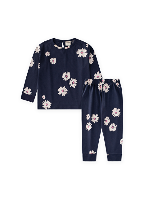 CİGİT Pijama Takım 2-9 Yaş Lacivert - S000500972-21164
