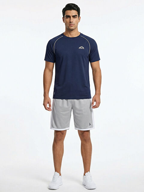 ORENDAHİLL ORENDAHILL Erkek Spor Tişört Hızlı Kuruyan Esnek Regular Fit Reglan Biyeli Activewear - S000503250-21164