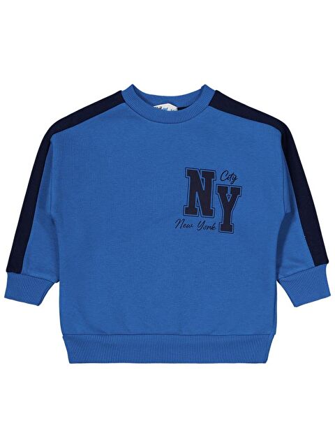 Civil Boys Ny Baskılı 2-5 Yaş Eşofman Takımı - Mavi 5-6 Yaş - S000485038-23710