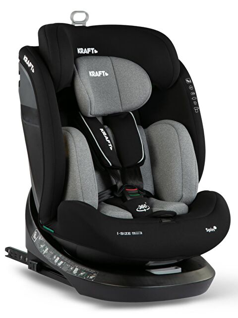 Kraft Spin I-Size Oto Koltuğu 0-36 Kg Gri